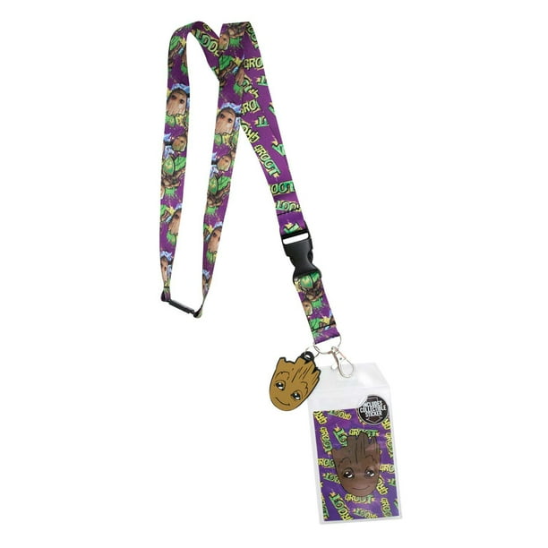 Details about Guardians Of The Galaxy Baby Groot LANYARD W/ Charm & Keychain Details about Guardians Of The Galaxy Baby Groot LANYARD W/ Charm & Keychain